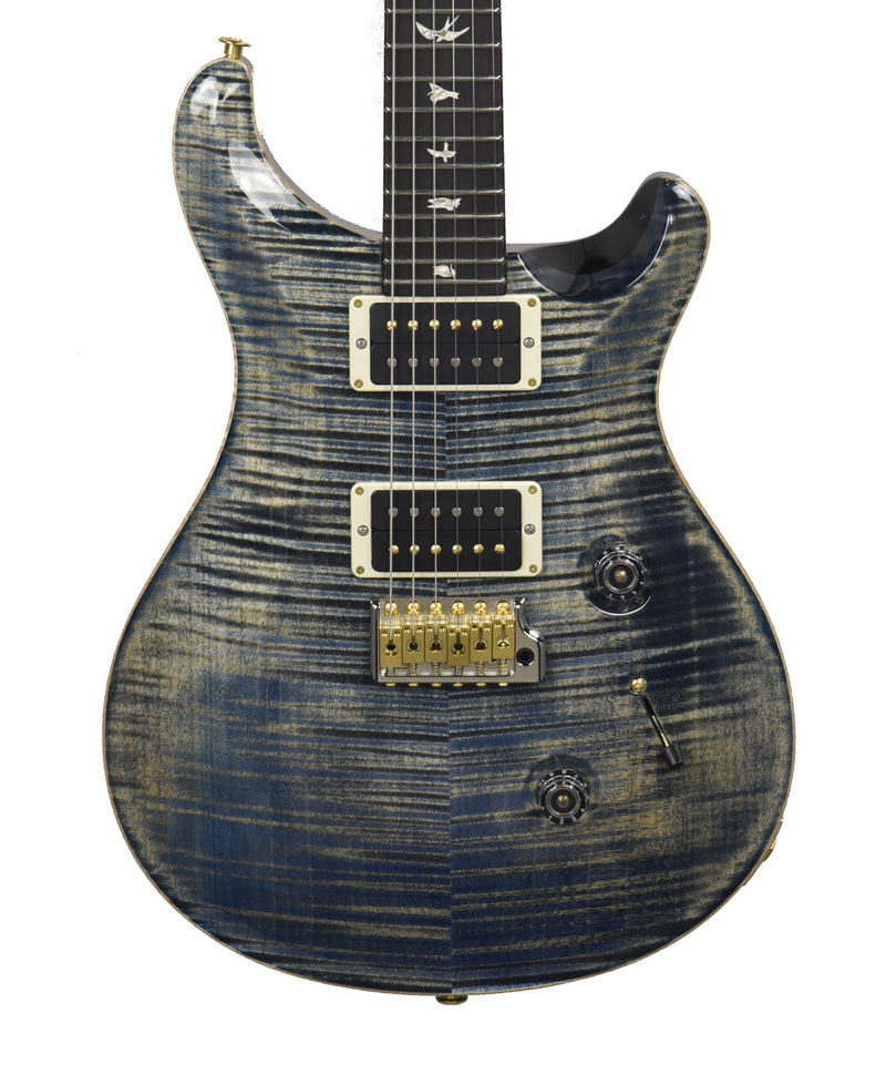PRS Custom 24 10-Top in Faded Whale Blue 240396154 | The