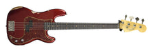 Used 2023 Fender Custom Shop Ltd '62 P-Bass Relic in Aged Candy Apple Red CZ583600