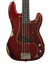 Used 2023 Fender Custom Shop Ltd '62 P-Bass Relic in Aged Candy Apple Red CZ583600