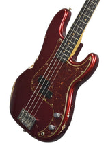 Used 2023 Fender Custom Shop Ltd '62 P-Bass Relic in Aged Candy Apple Red CZ583600