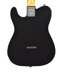 Used 2010 Fender Custom Shop Limited Edition 60th Anniversary Esquire Relic in Black ESQ228