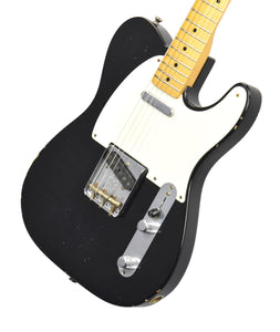 Used 2010 Fender Custom Shop Limited Edition 60th Anniversary Esquire Relic in Black ESQ228