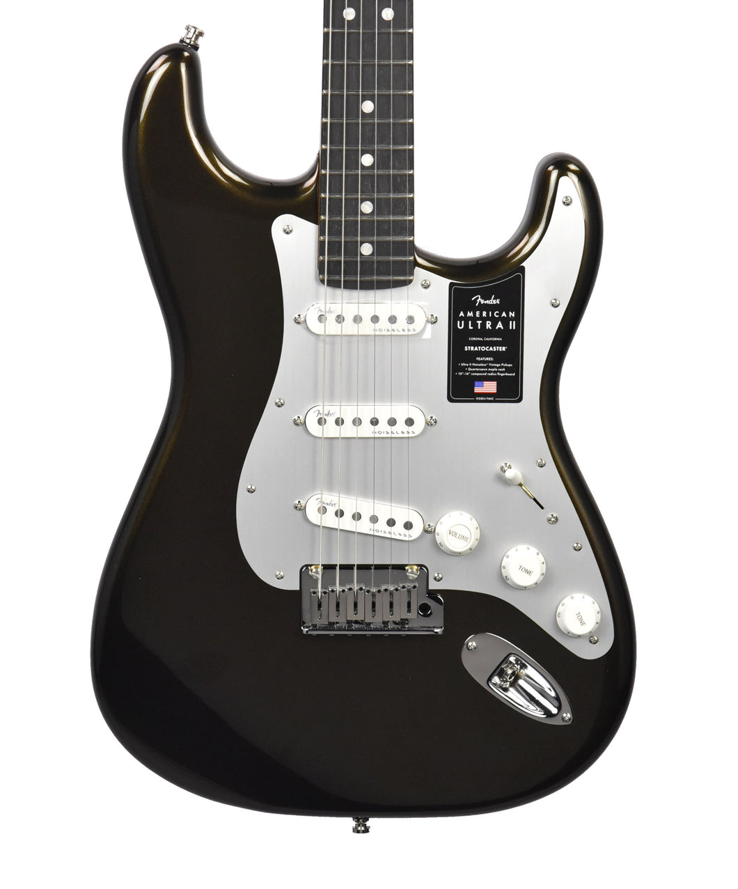 Fender American Ultra II Stratocaster in Texas Tea US240041414