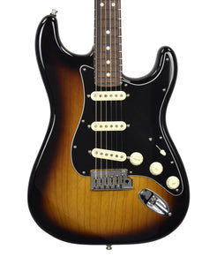 Used 2021 Fender American Ultra Luxe Stratocaster in 2-Color Sunburst US210053141