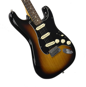 Used 2021 Fender American Ultra Luxe Stratocaster in 2-Color Sunburst US210053141