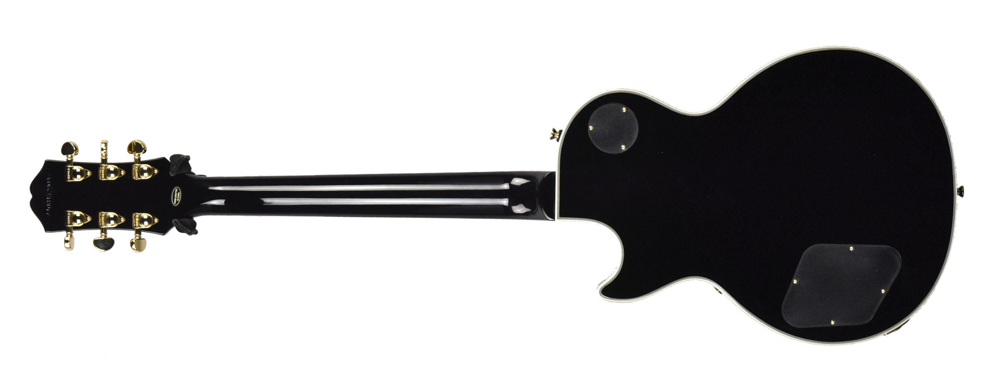 ギター Epiphone Les Paul Custom Ebony Epiphone Les Paul Custom Electric Guitar in Ebony
