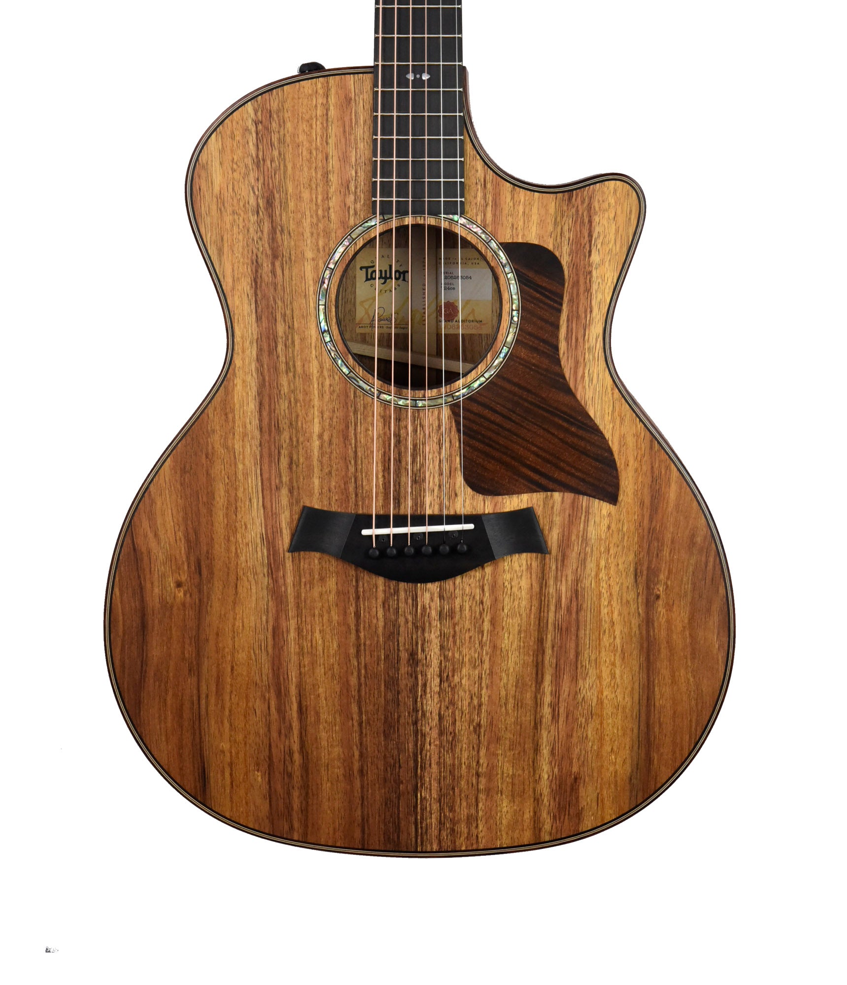 Taylor 724ce Hawaiian Koa Acoustic-Electric Guitar in Natural 1206263054