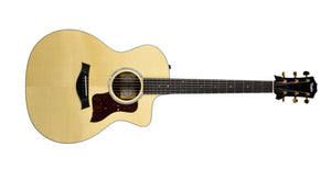 Taylor 214ce-DLX Acoustic-Electric Guitar in Natural 2201133116 - The Music Gallery
