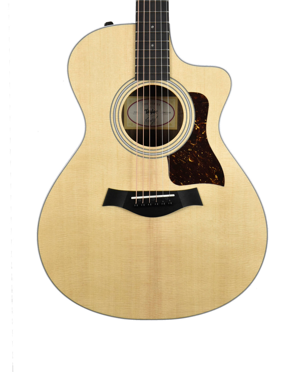 Taylor 212ce Acoustic-Electric Guitar in Natural 2208213106 - The Music Gallery