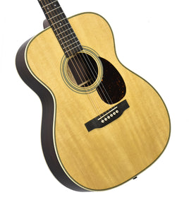 Martin OM-28 Acoustic-Electric Guitar in Natural 2894661