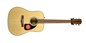 Fender CD-60 Dreadnought V3 Acoustic Guitar in Natural IPS211101093 - The Music Gallery
