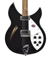 Rickenbacker 330 Semi-Hollow Electric Guitar in Jetglo 2443732 - The Music Gallery