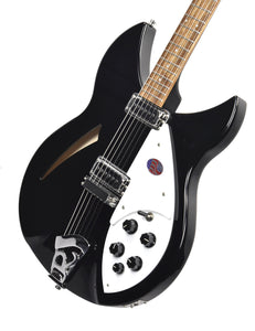 Rickenbacker 330 Semi-Hollow Electric Guitar in Jetglo 2443732