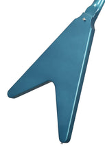 Gibson Custom 1969 Flying V Electric Guitar in Aqua Mist 600429