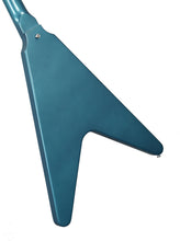 Gibson Custom 1969 Flying V Electric Guitar in Aqua Mist 600429