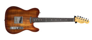 Used 2012 Fender Select Carved Koa Top Telecaster in Sienna Edge Burst US12024976