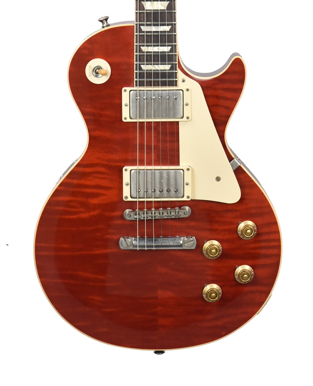 Used 2010 Gibson Custom Shop R9 1959 Les Paul Standard Reissue VOS in Faded Cherry 901081