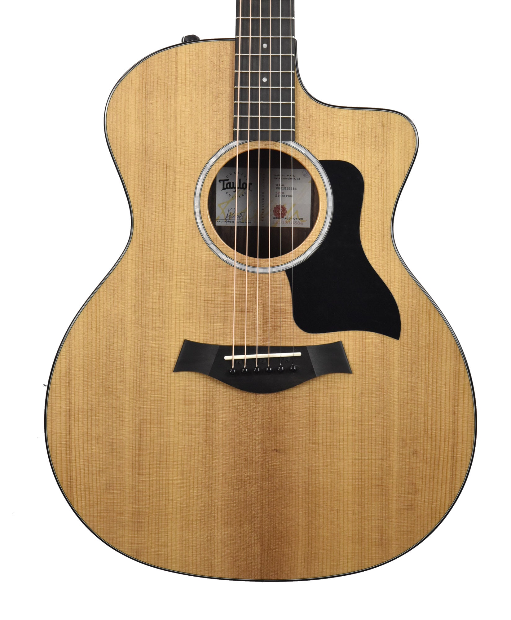 Taylor 214ce Plus Acoustic-Electric Guitar in Natural