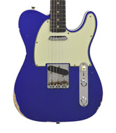 Fender Custom Shop 60 Telecaster Custom Relic in Cobalt Blue Metallic R138179 - The Music Gallery