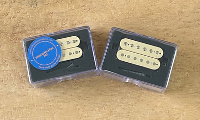Pickups by Pete A. Flynn PAF Humbucker Cream Pi set #68 - The Music Gallery