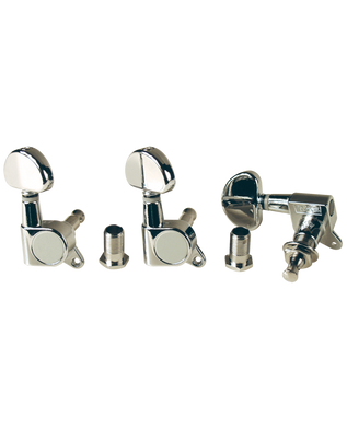 Saga Golden Gate Acoustic Chrome Guitar Tuners F-2075 - The Music Gallery