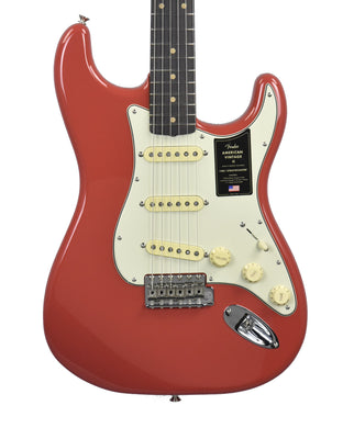 Fender American Vintage II 1961 Stratocaster in Fiesta Red V2330569 - The Music Gallery
