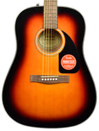 Fender CD-60 Dreadnought V3 Acoustic Guitar in Sunburst w/Hardshell Case IPS260101789 - The Music Gallery