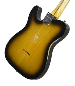 Fender Custom Shop 1952 H/S Telecaster Relic in Two Tone Sunburst R116797 - The Music Gallery