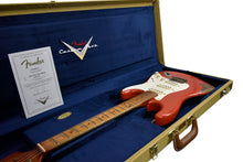 Fender Custom Shop 56 Stratocaster Relic in Fiesta Red Masterbuilt by Dale Wilson CZ574717 - The Music Gallery