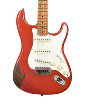 Fender Custom Shop 56 Stratocaster Relic in Fiesta Red Masterbuilt by Dale Wilson CZ574717 - The Music Gallery