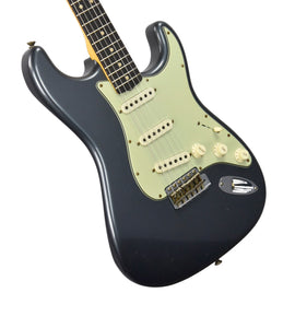 Fender Custom Shop 63 Stratocaster Journeyman in Charcoal Frost R133289 - The Music Gallery