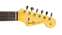 Fender Custom Shop 63 Stratocaster Journeyman in Charcoal Frost R133289 - The Music Gallery