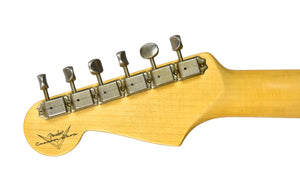 Fender Custom Shop 63 Stratocaster Journeyman in Charcoal Frost R133289 - The Music Gallery