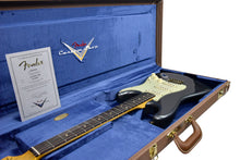 Fender Custom Shop 63 Stratocaster Journeyman in Charcoal Frost R133289 - The Music Gallery
