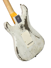 Fender Custom Shop 1969 Stratocaster Heavy Relic Masterbuilt by Jason Smith in Olympic White R128526 - The Music Gallery