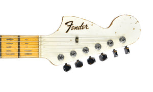 Fender Custom Shop 1969 Stratocaster Heavy Relic Masterbuilt by Jason Smith in Olympic White R128526 - The Music Gallery