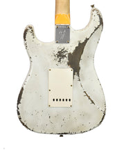 Fender Custom Shop 1969 Stratocaster Heavy Relic Masterbuilt by Jason Smith in Olympic White R128526 - The Music Gallery