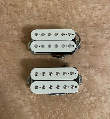 Pickups by Pete A Flynn Double White PAF set #82 - The Music Gallery