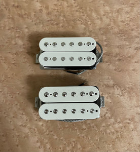 Pickups by Pete A Flynn Double White PAF set #82 - The Music Gallery