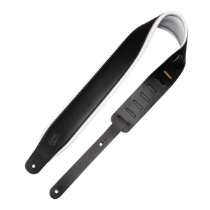 Levy's 3 Inch Top Grain Leather Guitar Strap - The Music Gallery
