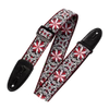 Levy's 2 Inch 60's Hootenanny Jacquard Weave Guitar Strap - The Music Gallery