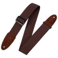 Levy's Cotton & Suede Series 2" Guitar Strap - The Music Gallery
