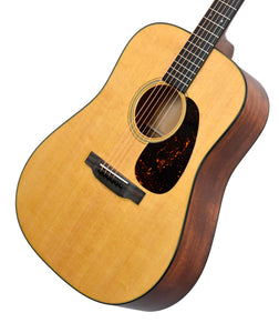 Martin D-18 Acoustic Guitar in Natural 2793279 - The Music Gallery