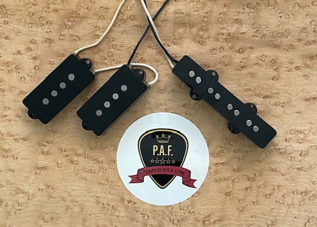 Pickups by Pete A Flynn, P-J Bass Set #2, Joe Gagliardo