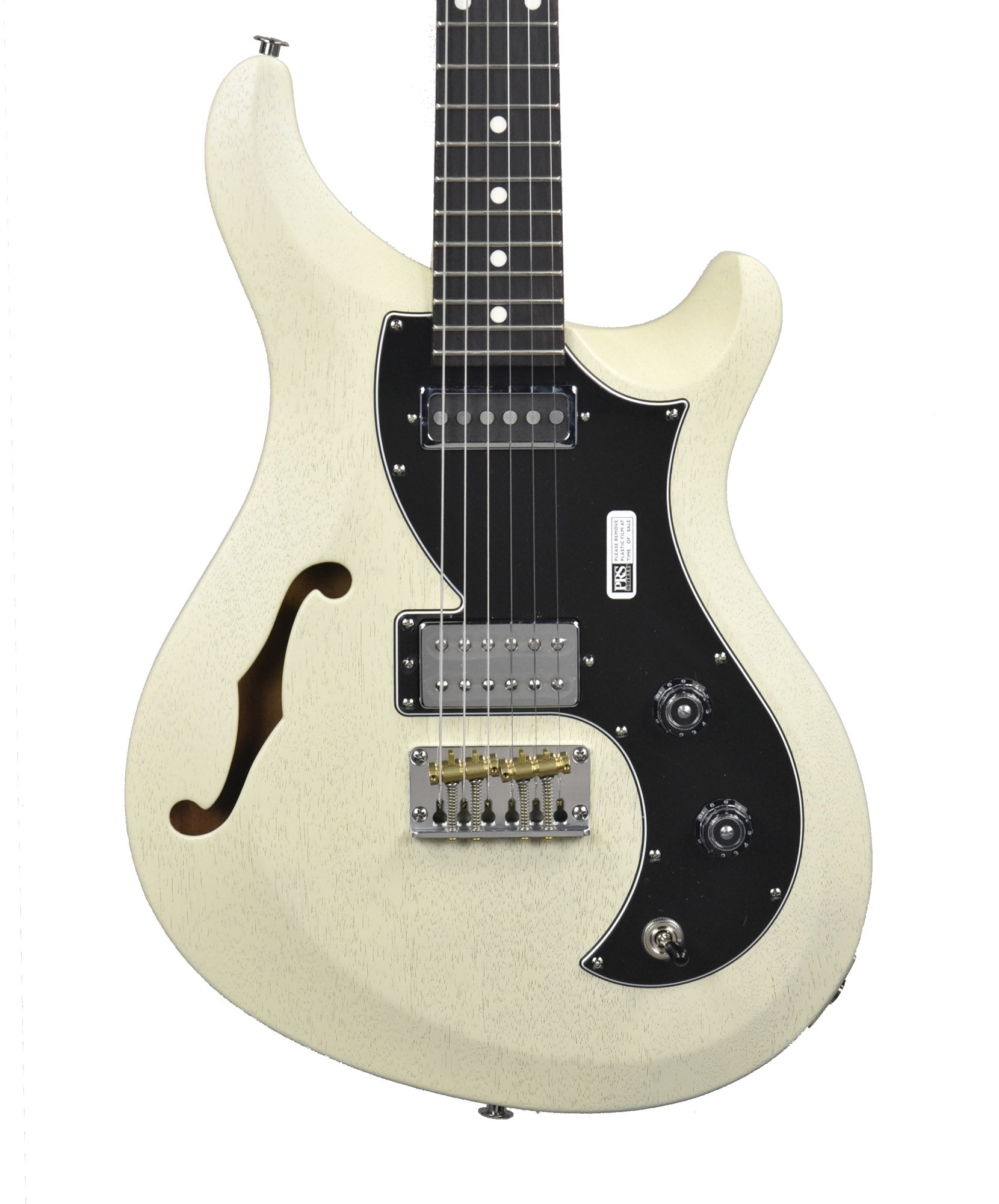 PRS S2 Vela Semi-Hollow Satin in Antique White 24S2072167 | The  