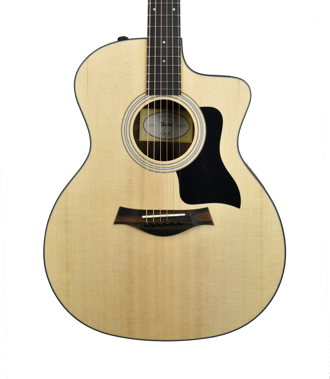Taylor 114e Acoustic-Electric Guitar in Natural 2212082019 - The Music Gallery