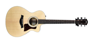 Taylor 212ce Acoustic-Electric Guitar in Natural 2209053376 - The Music Gallery