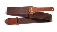 Taylor GS Mini 2" Cotton Guitar Strap w/Amber Buckle