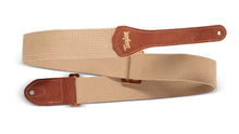 Taylor GS Mini 2" Cotton Guitar Strap w/Amber Buckle