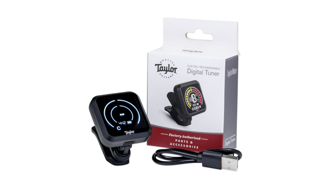 Taylor Digital Tuner Clip On Rechargeable 1203